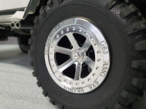 RC 트랙사스 TRX6 전용 알루미늄 메탈 휠커버 &amp; 휠캡 세트